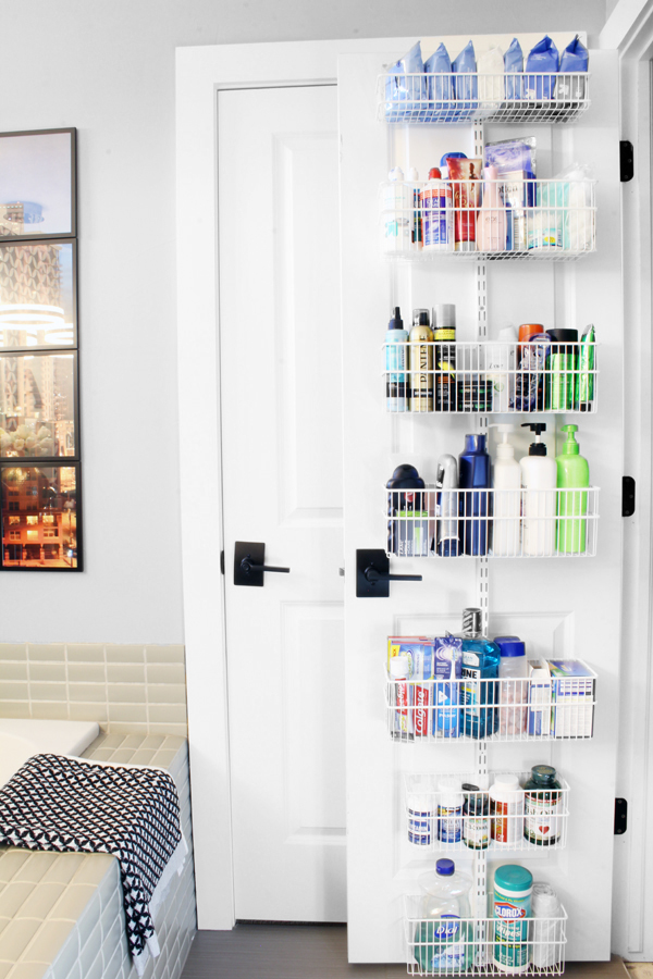 Smart Design | Over The Door Adjustable Pantry Organizer