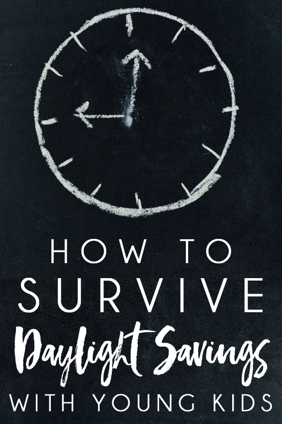 Survive the daylight savings time change with kids