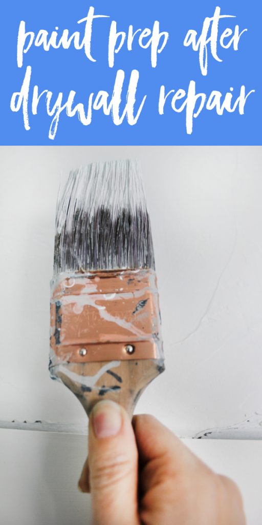 Drywall Repair and Painting - Prime Before Painting Repaired Drywall