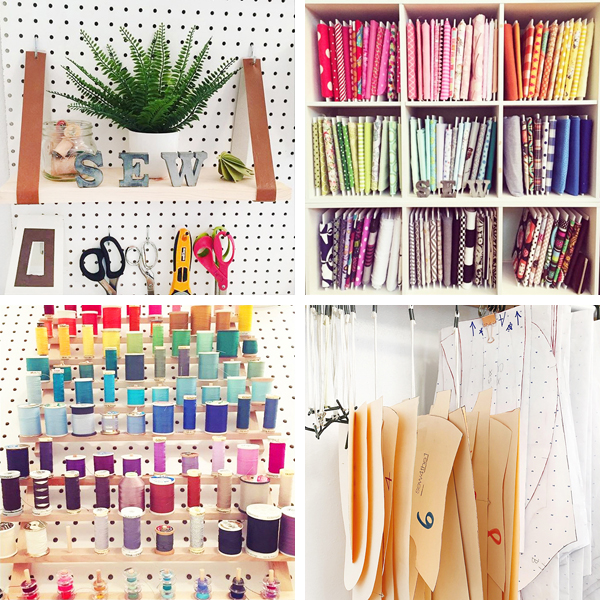 Organize your Sewing Space with these 25 Low-cost Tips - Threads