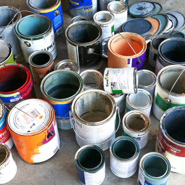 How to Properly Store, Dispose Of, and Recycle Paint and Paint Cans - Blue  i Style