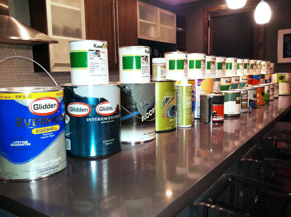 How to Store Leftover Paint + Free Printable Paint Labels