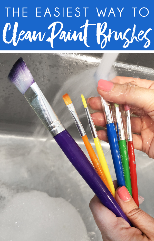 3 Ways to Clean Paint Brushes : 4 Steps (with Pictures