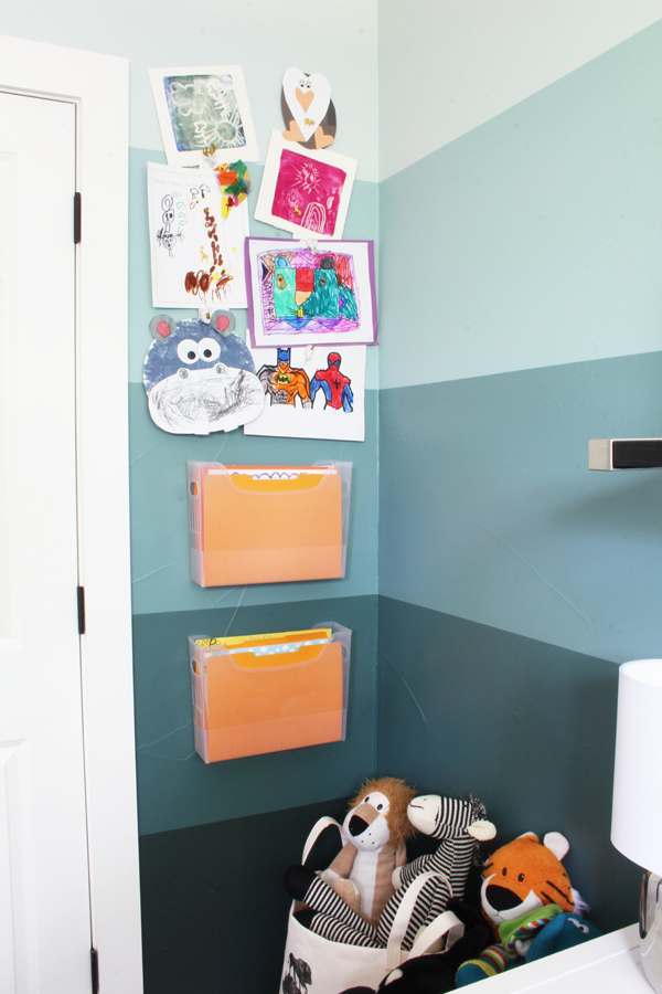 Creative Ways to Store and Display Kids Artwork - Organization