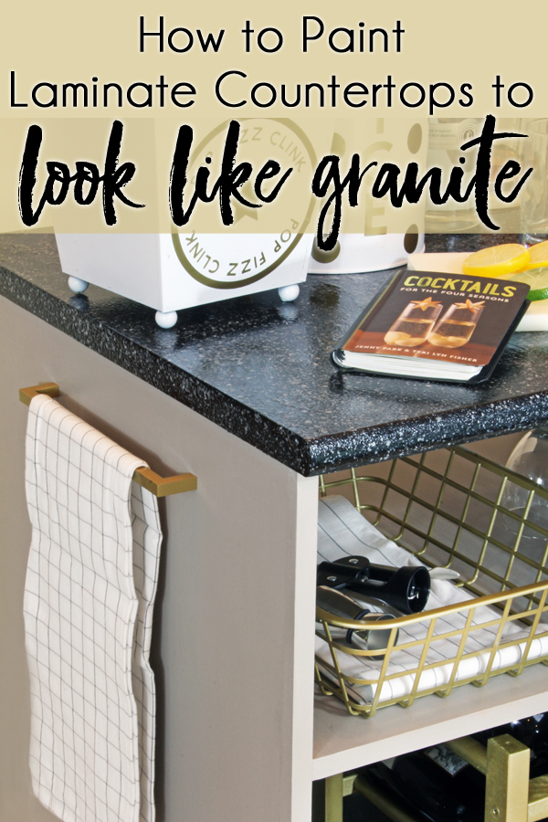 How to Paint Countertops to Look Like Granite with Rustoleum Countertop Transformations Kit