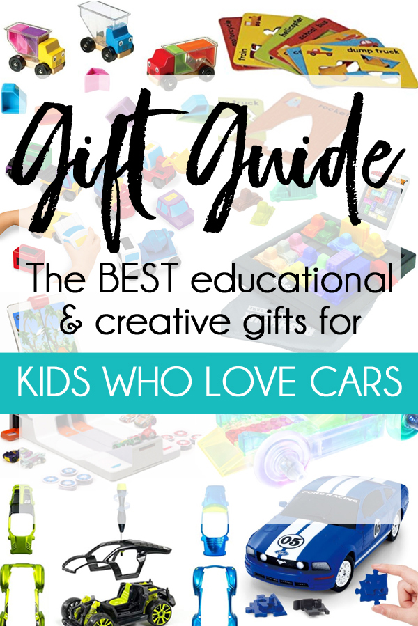 Gift ideas for kids who love cars