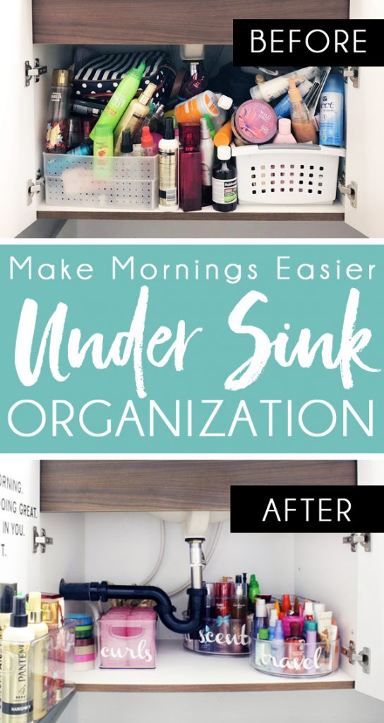 How to Organize Under Your Bathroom Sink