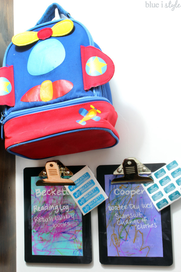 DIY Chalkboard Clipboards Kids Art