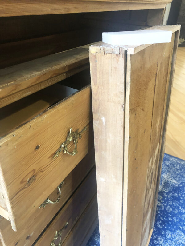 How To Make Old Wood Drawers Slide More, Old Wooden Dresser Drawers Sticking Together
