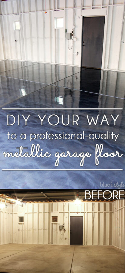 DIY your way to a professional-quality garage floor