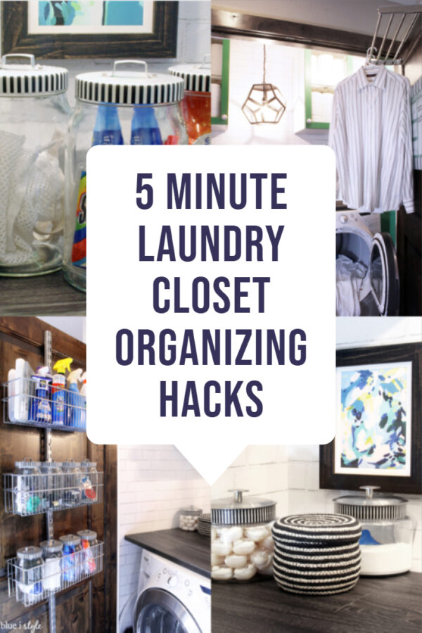 laundry closet organization ideas