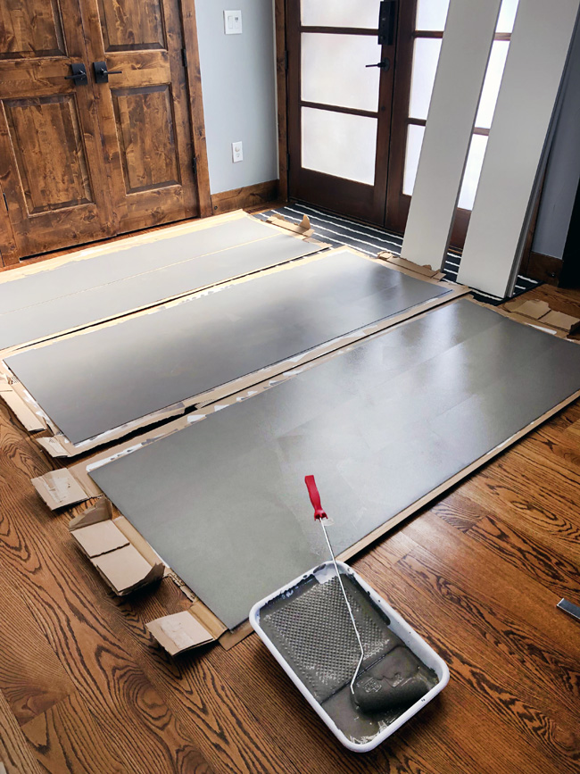 painting - How to Remove Shellac Primer from Laminate Floor? - Home  Improvement Stack Exchange