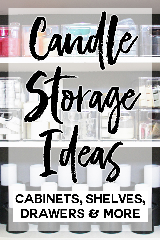 Candle Collection and Storage! 