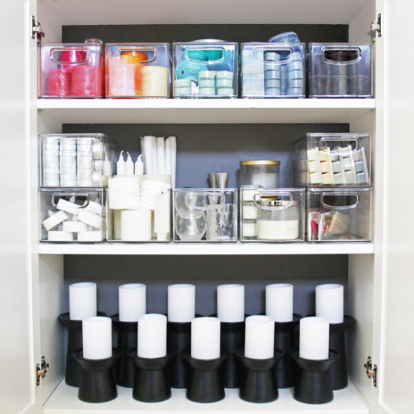 Candle Storage Ideas Blue i Style